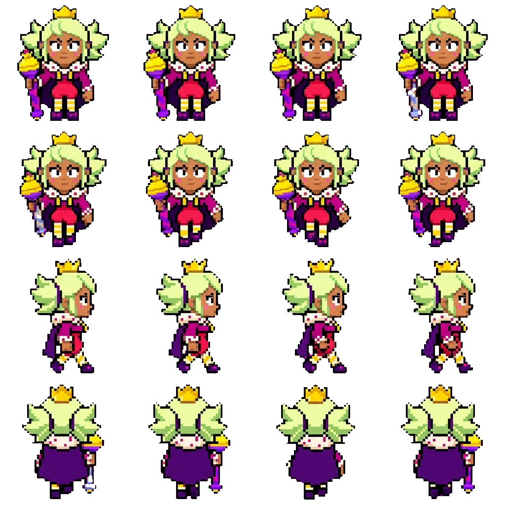 Mandy movement sprite