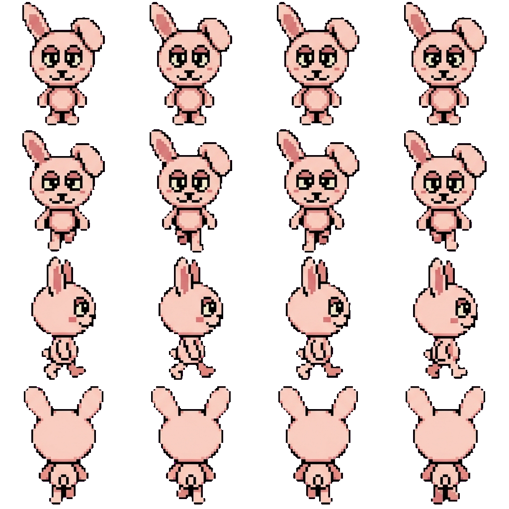cat movement sprite