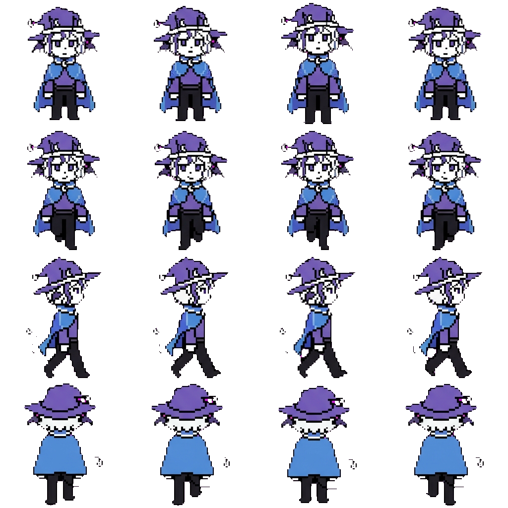 Oliver movement sprite