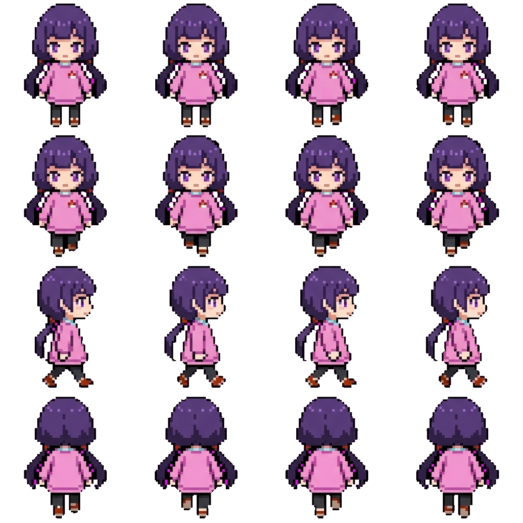 Kaya Satou movement sprite