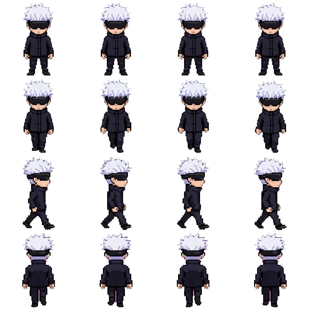Gojo Satoru movement sprite