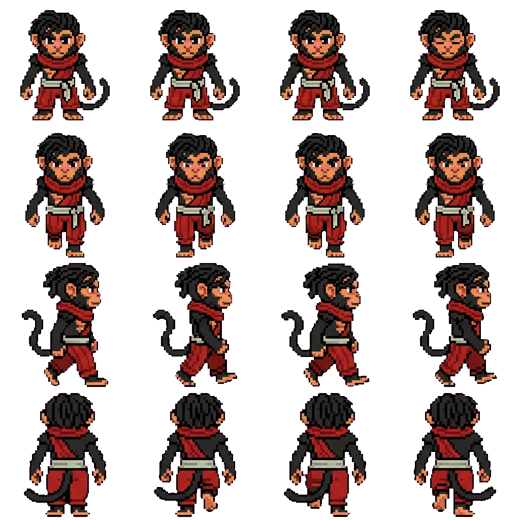 Wei Mihou movement sprite