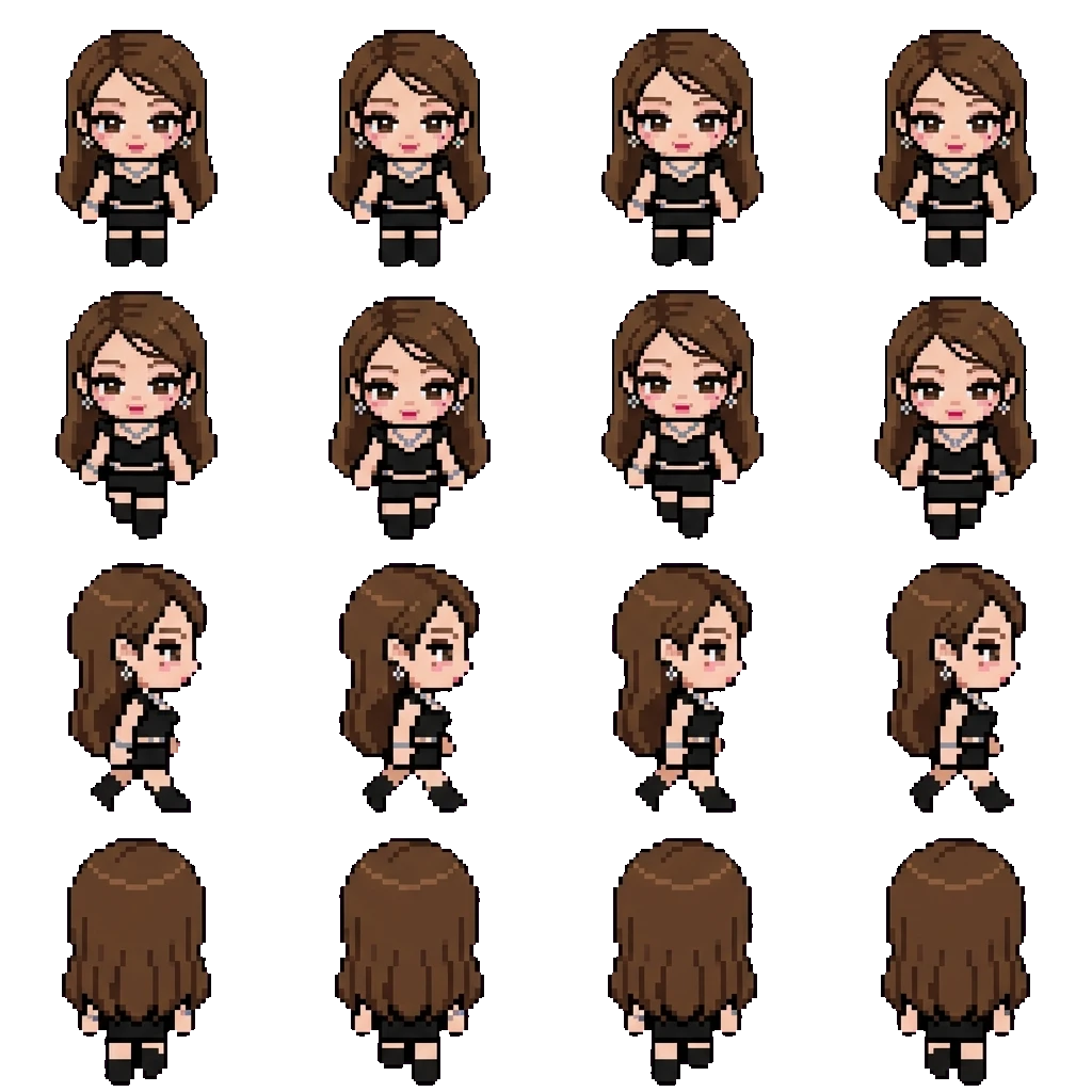 Daniela movement sprite