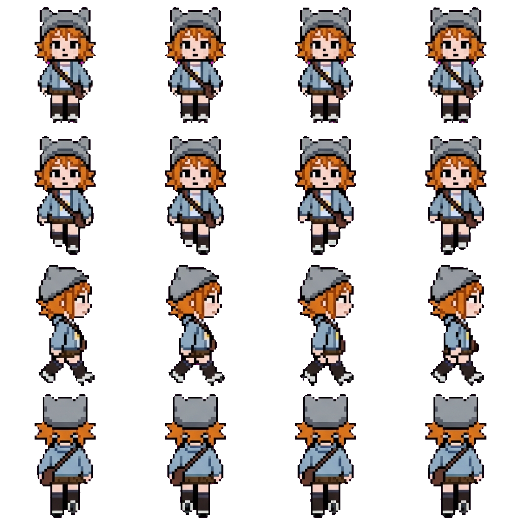 Nia movement sprite