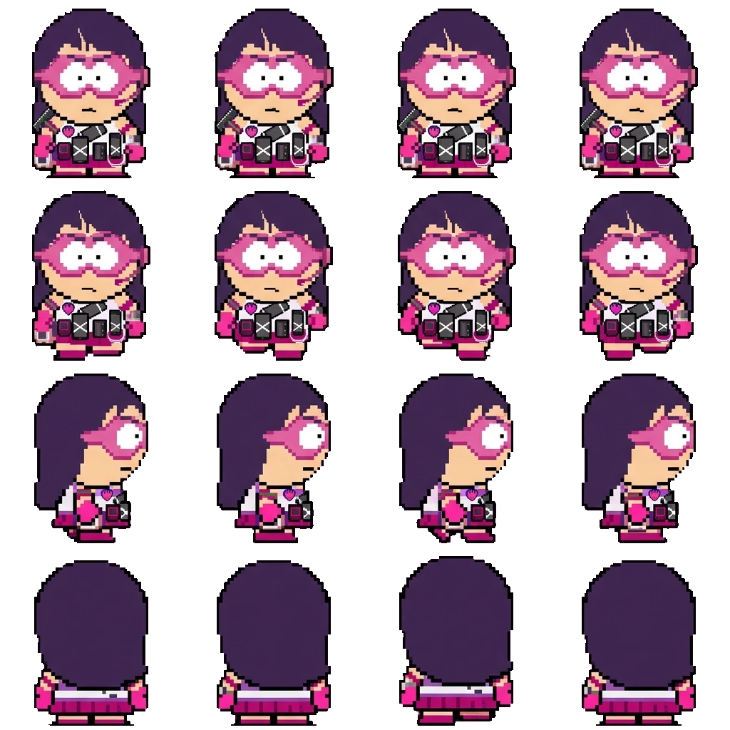 Call Girl movement sprite