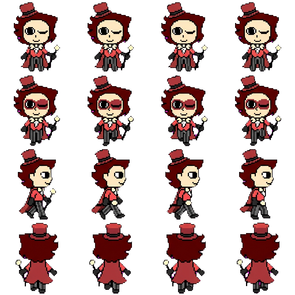 Dazzler movement sprite