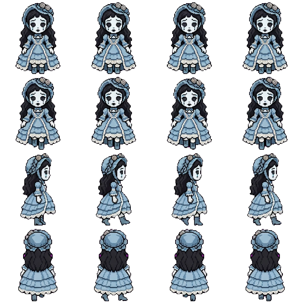 Dolly movement sprite
