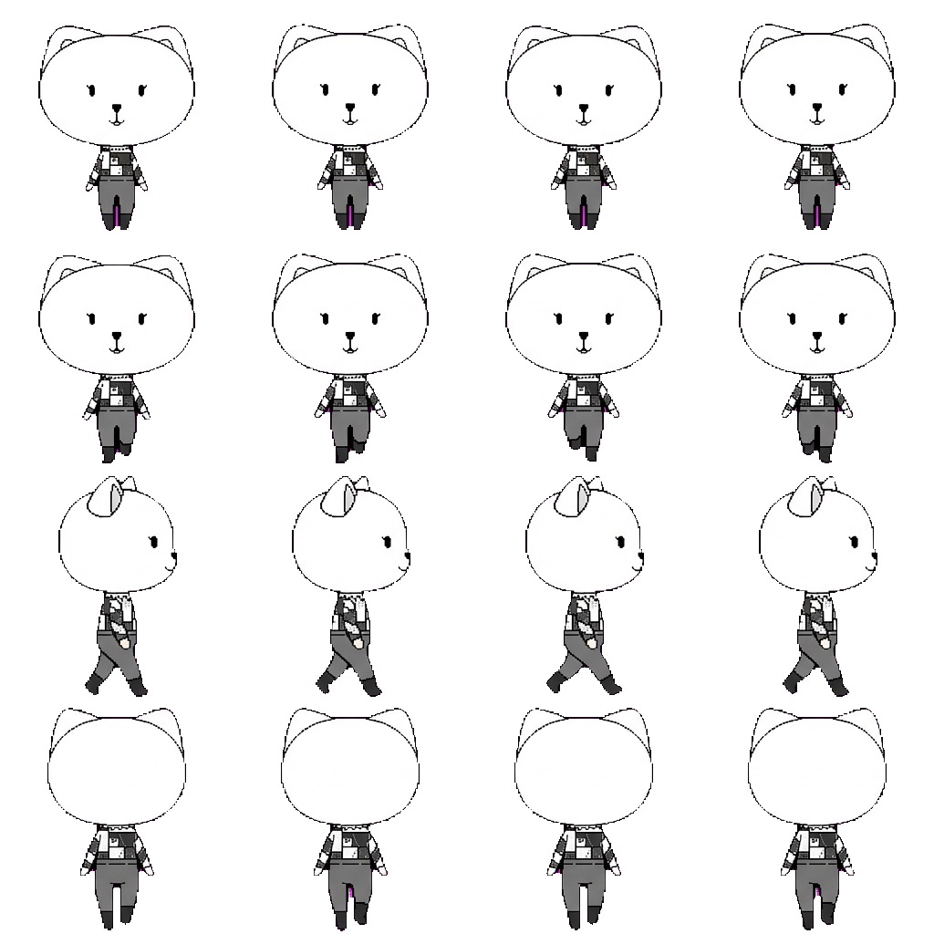 Common movement sprite