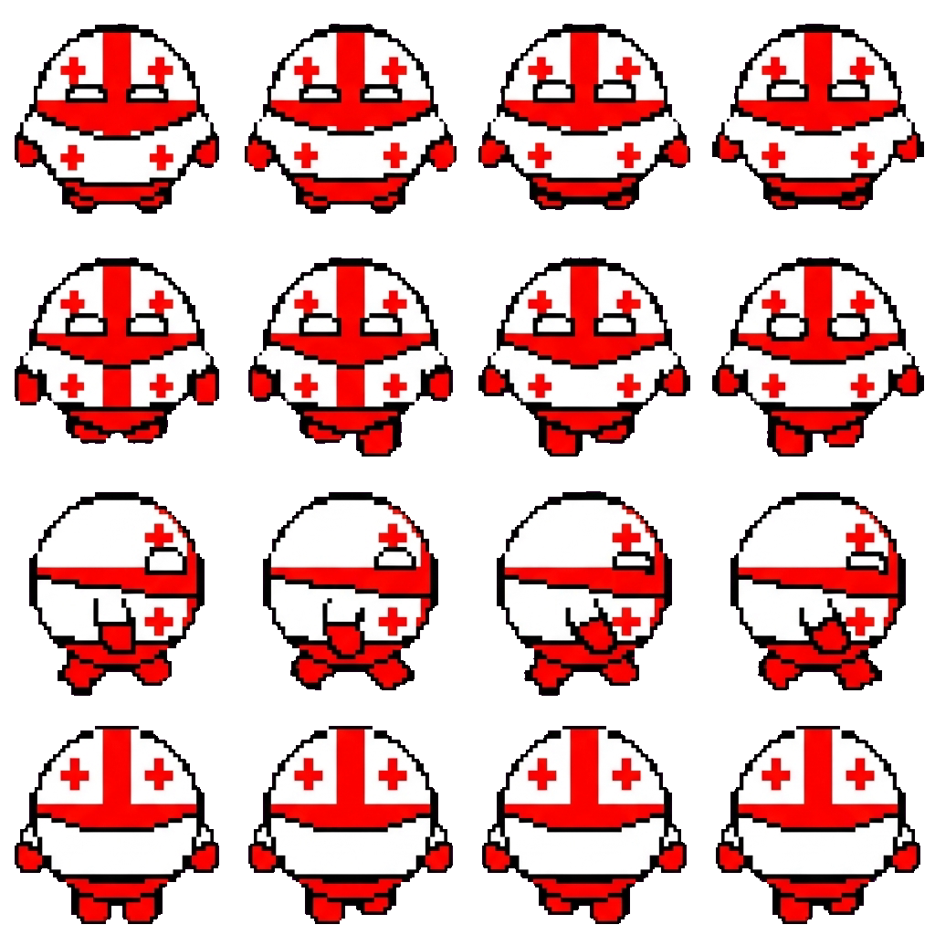 Georgia movement sprite