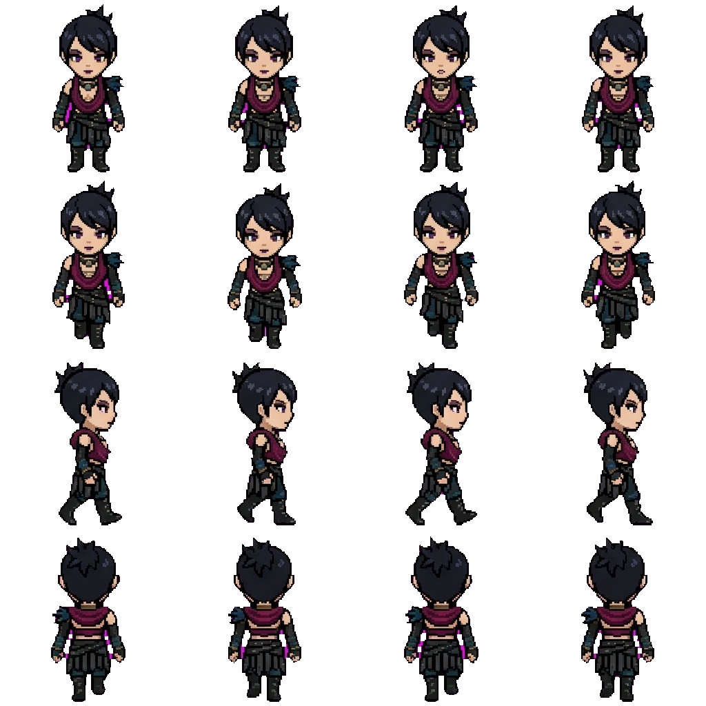 Morrigan movement sprite
