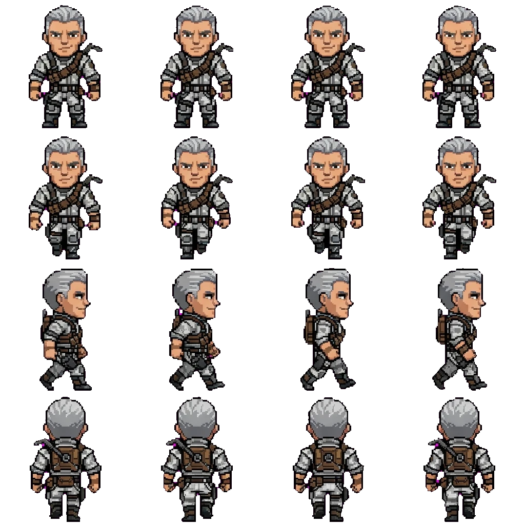 Axton movement sprite