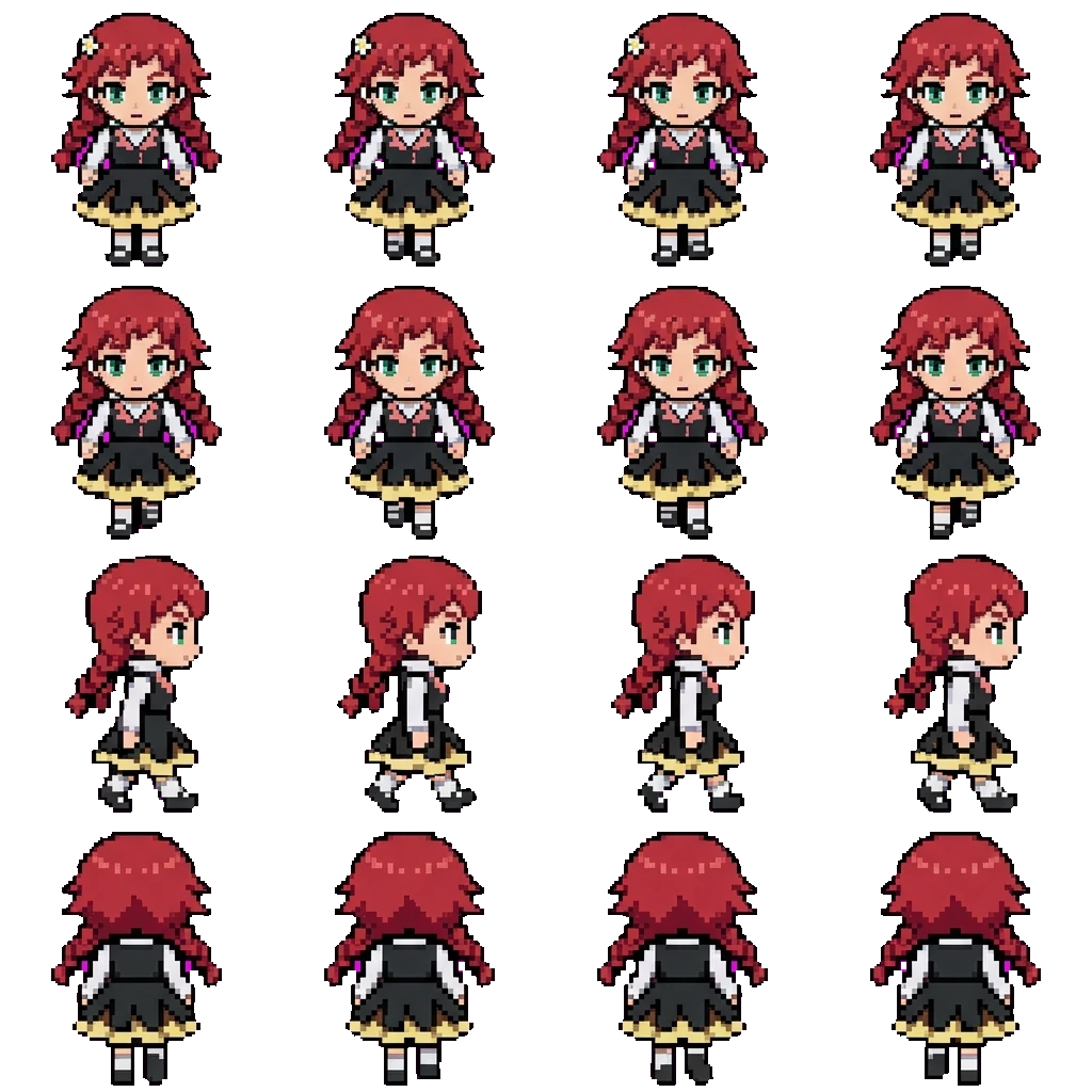 Lucy movement sprite