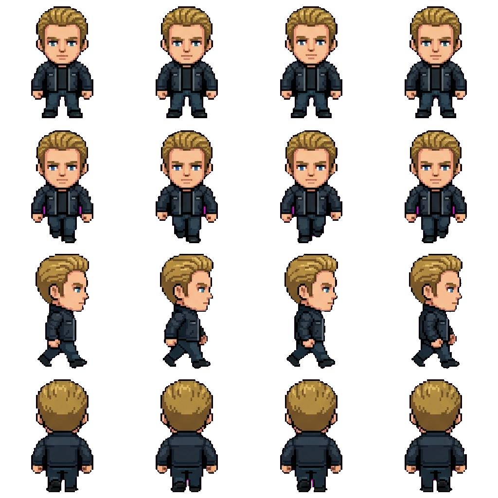 Steve movement sprite
