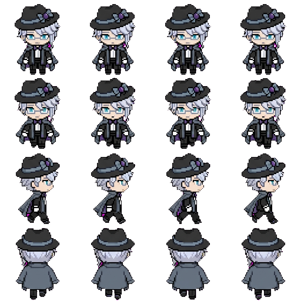 Azul movement sprite