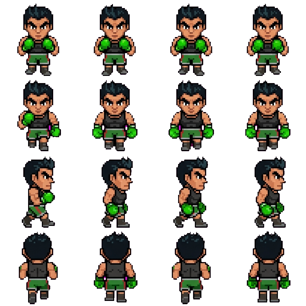 Little Mac movement sprite