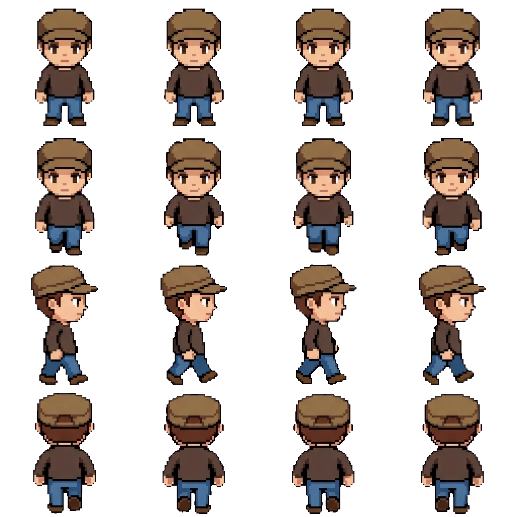 Jay Merrick movement sprite