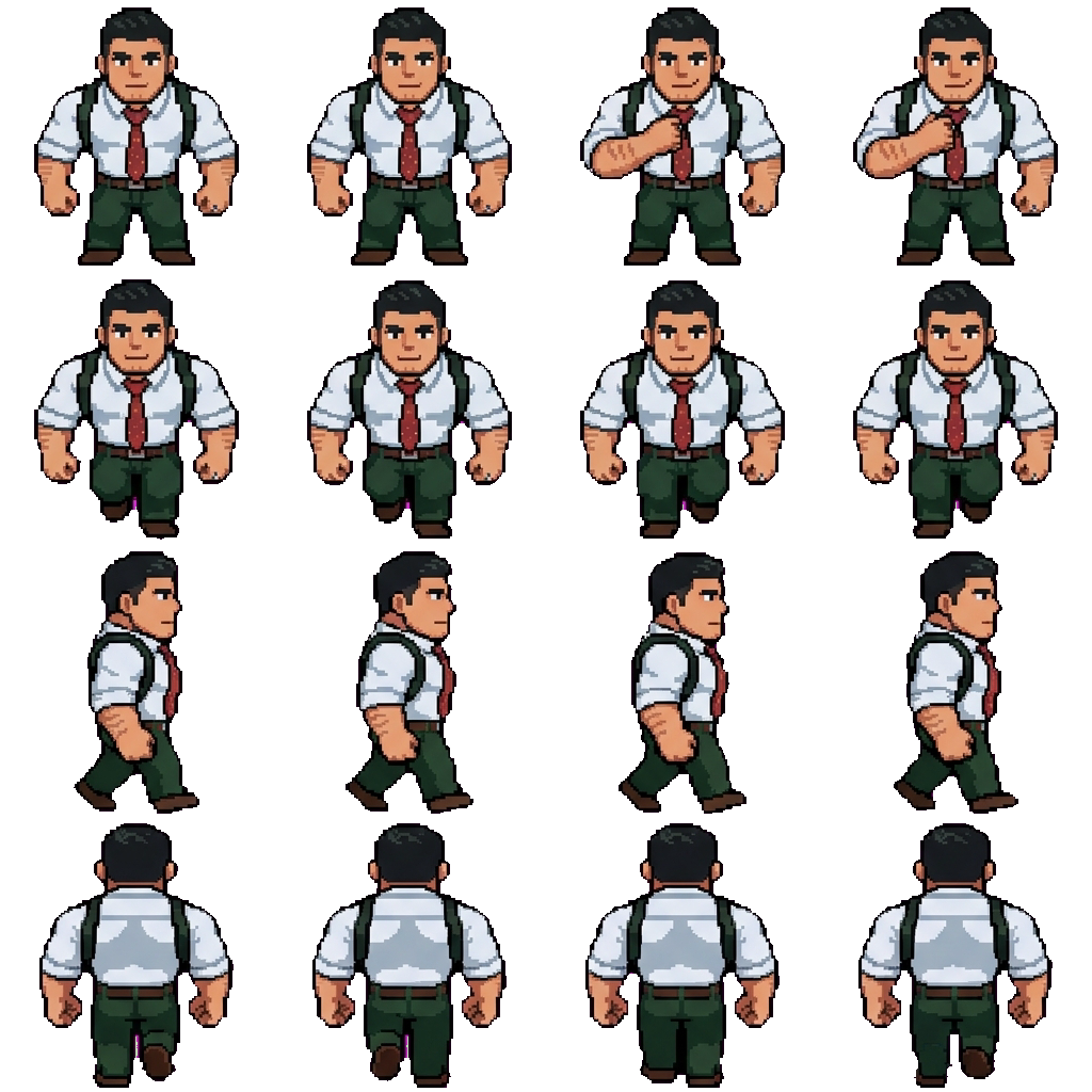 Dante movement sprite