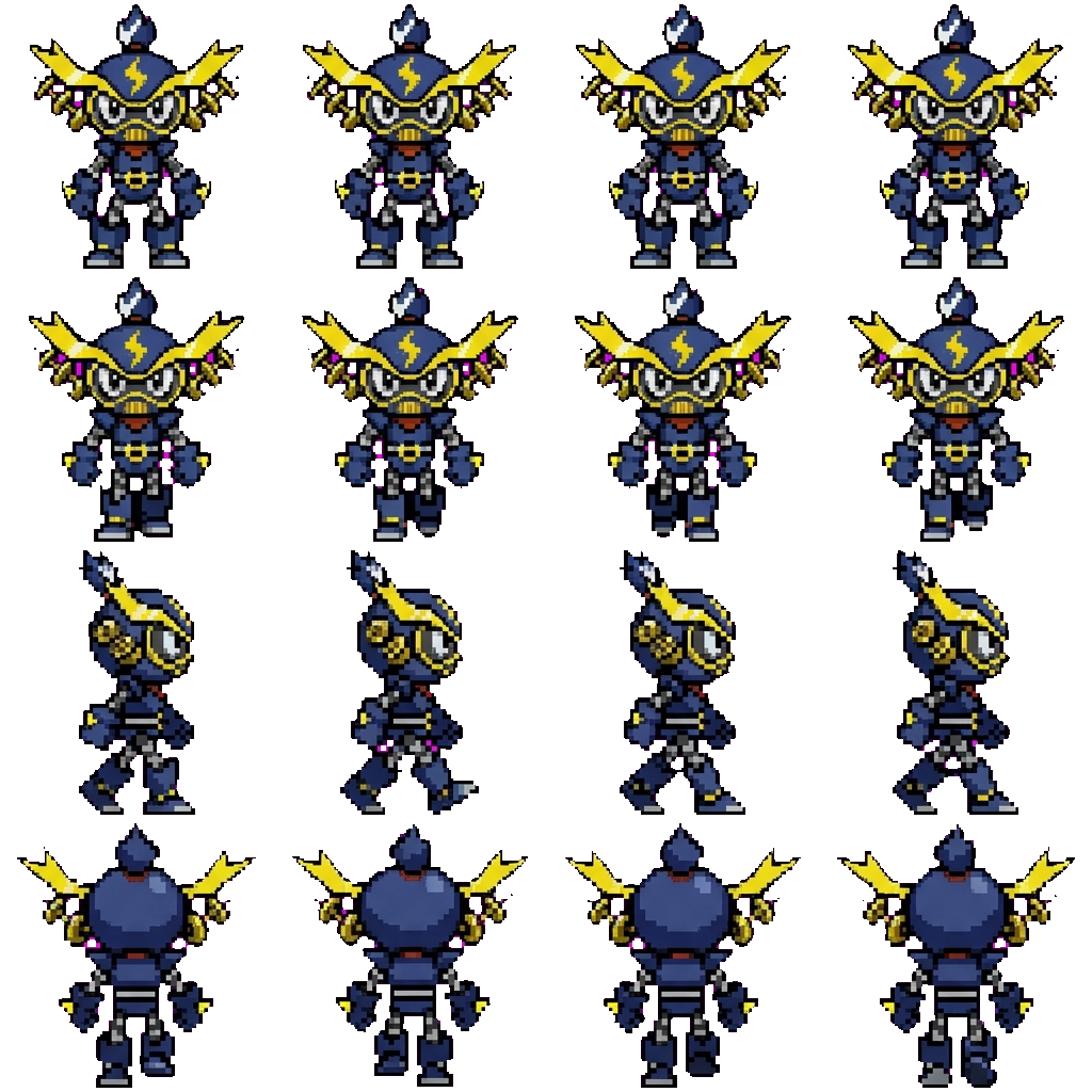 Thunder movement sprite