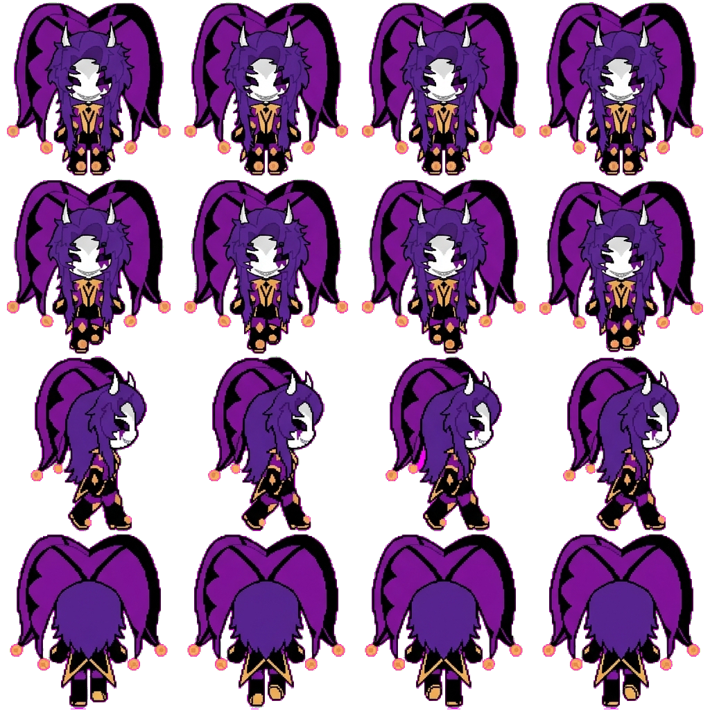 Jester movement sprite