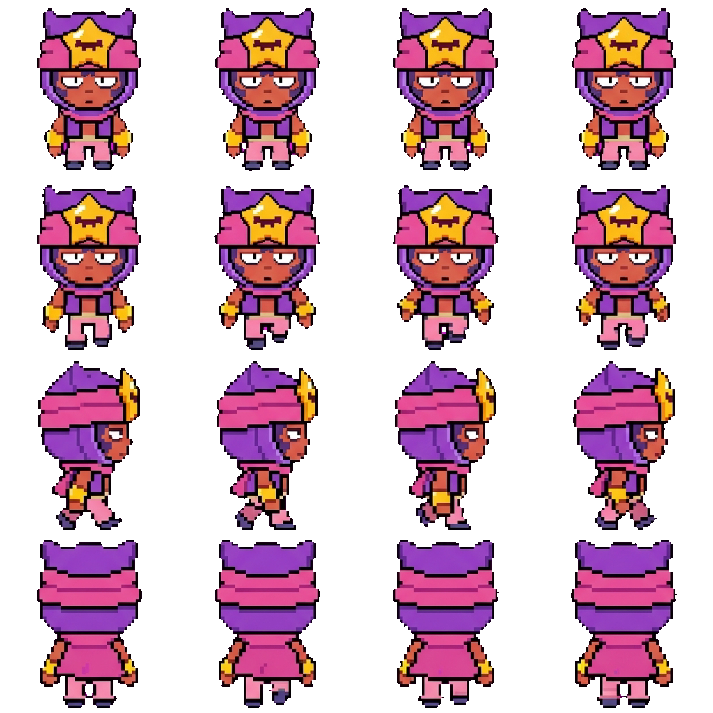 Sandy movement sprite