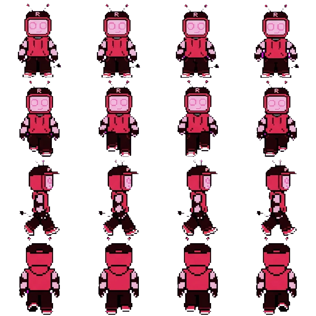 Veerónica movement sprite