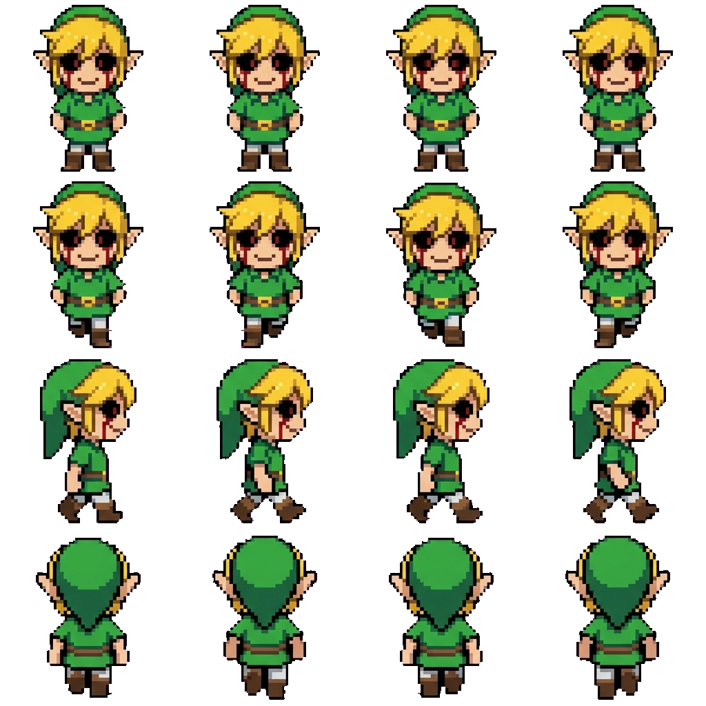 Ben Drowned movement sprite