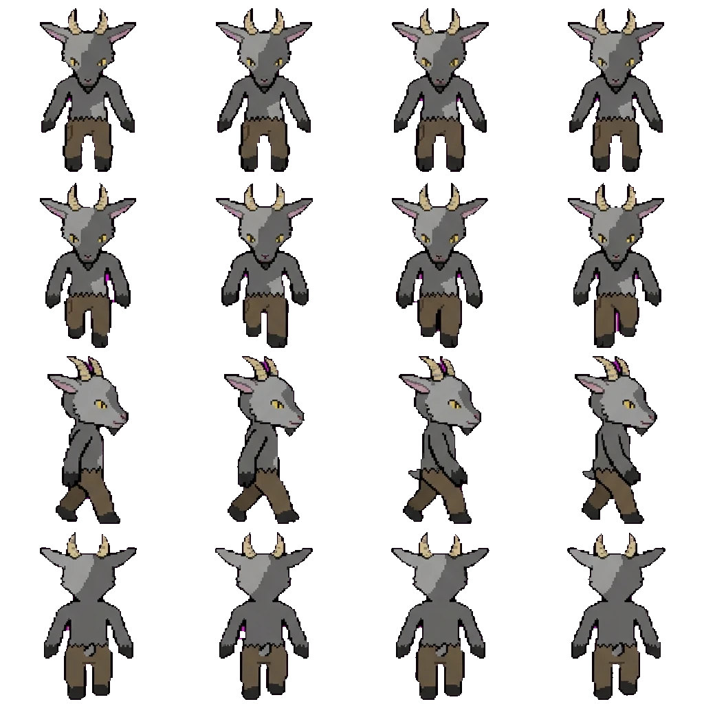 Messi movement sprite