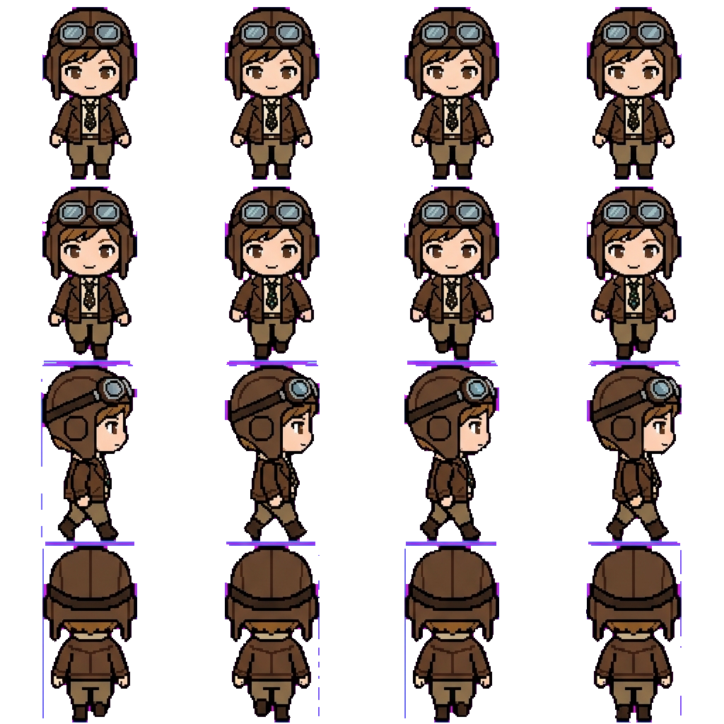 Jean König movement sprite