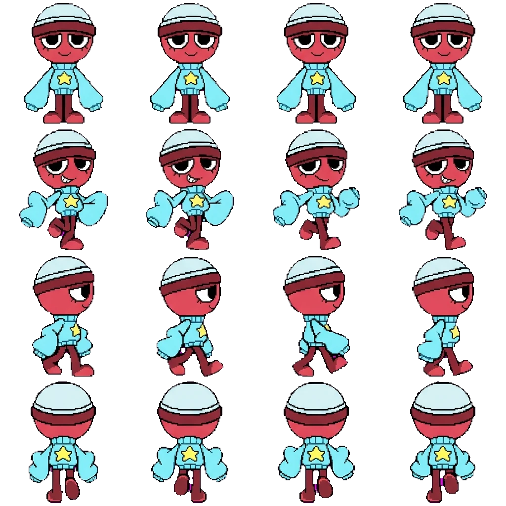 Gigi movement sprite