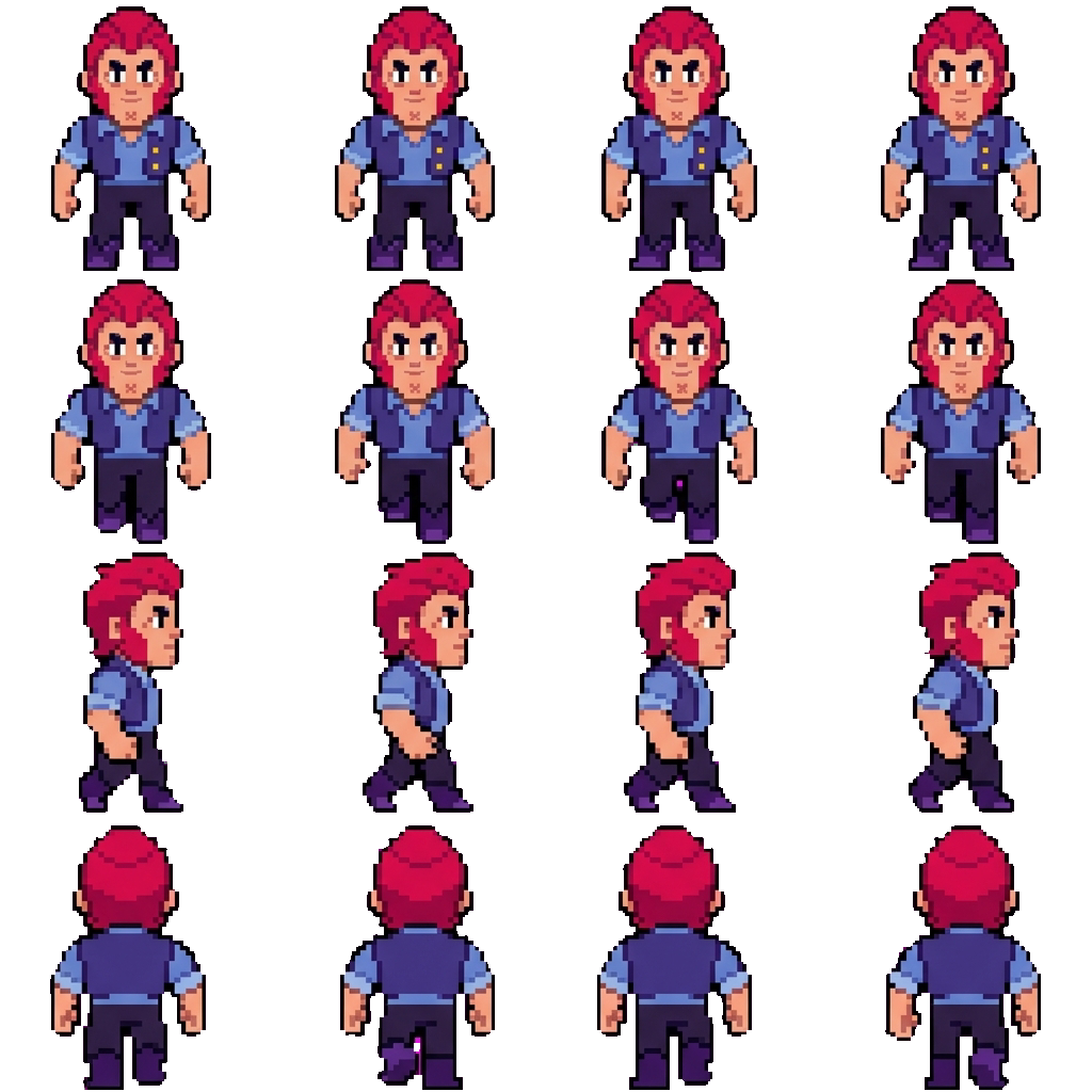 Colt movement sprite