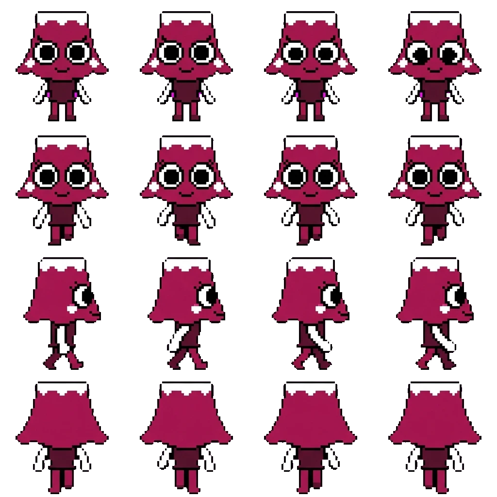 Brightney movement sprite