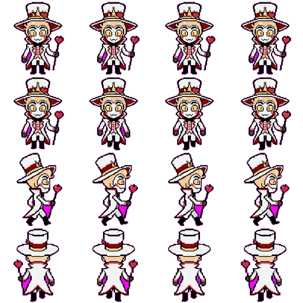 Lucifer Morningstar movement sprite