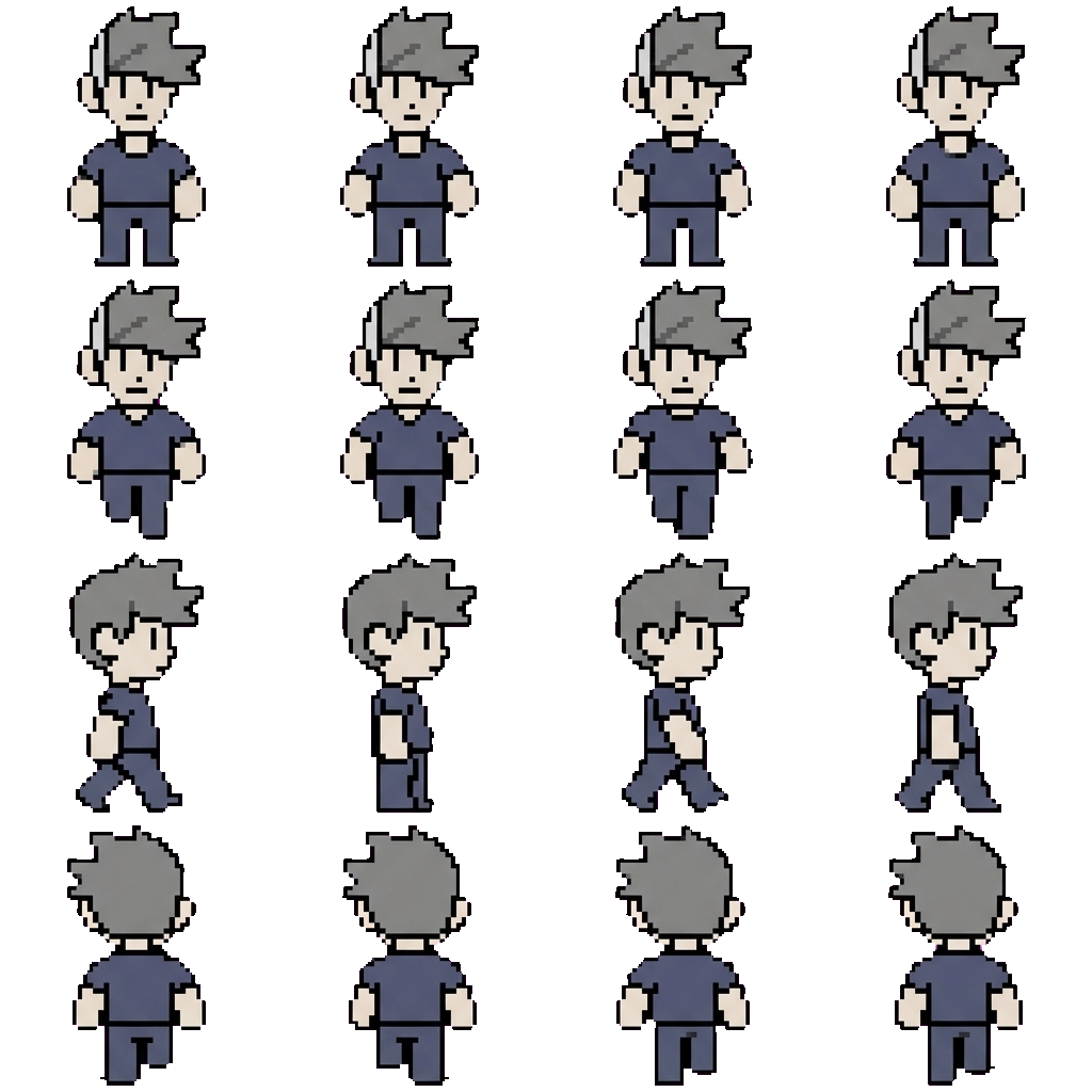 Axe movement sprite