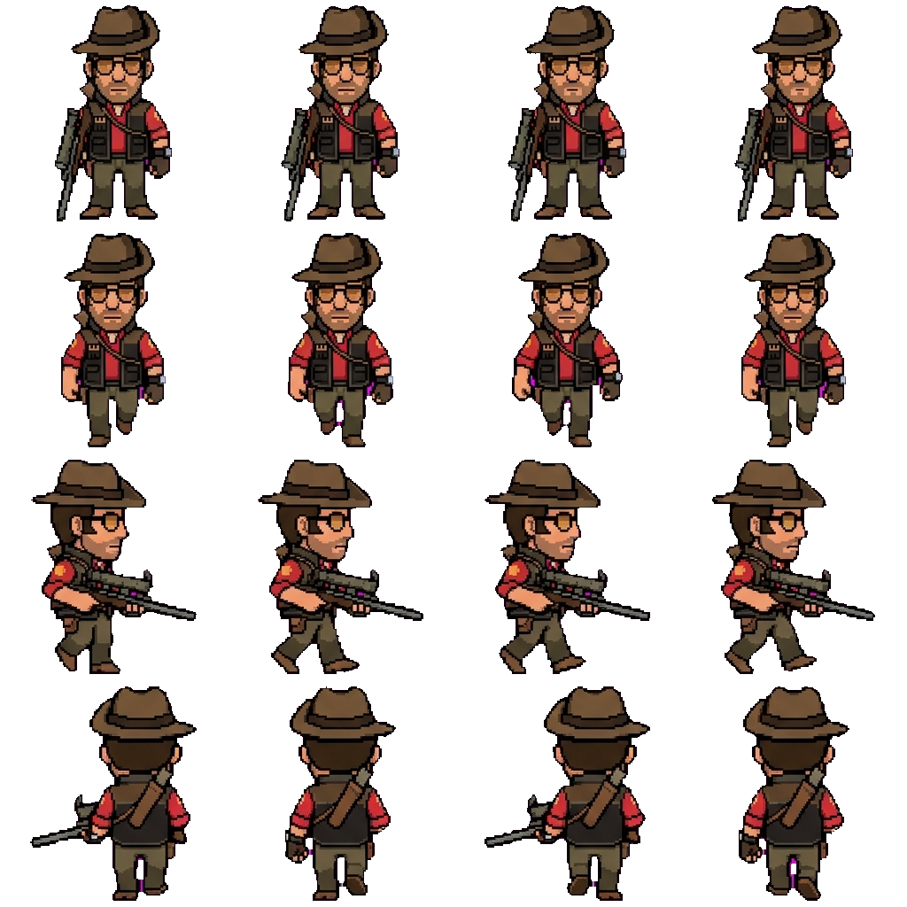 SNIPER TF2 movement sprite