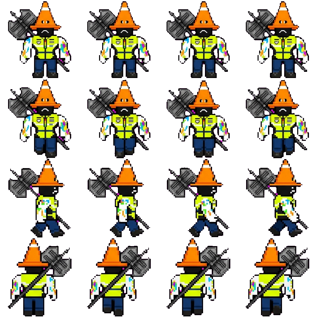 Hazard movement sprite
