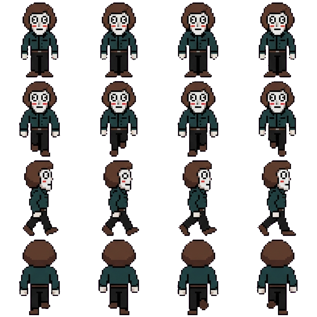 Luther movement sprite