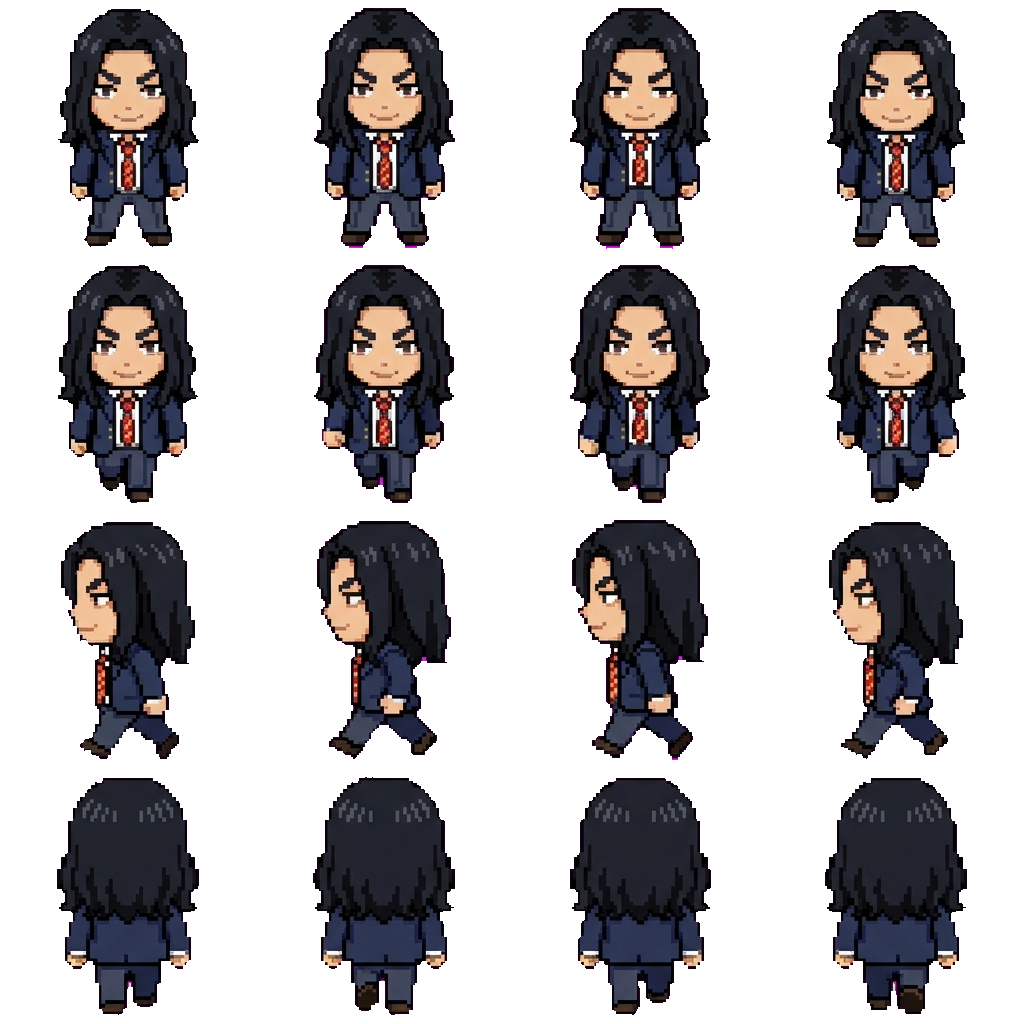 Baji Keisuke movement sprite