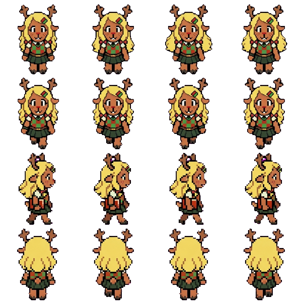 Noelle Holiday movement sprite