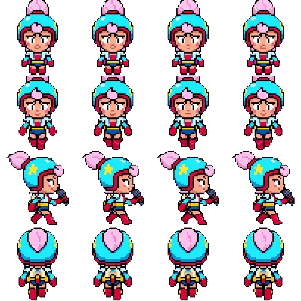 Janet movement sprite