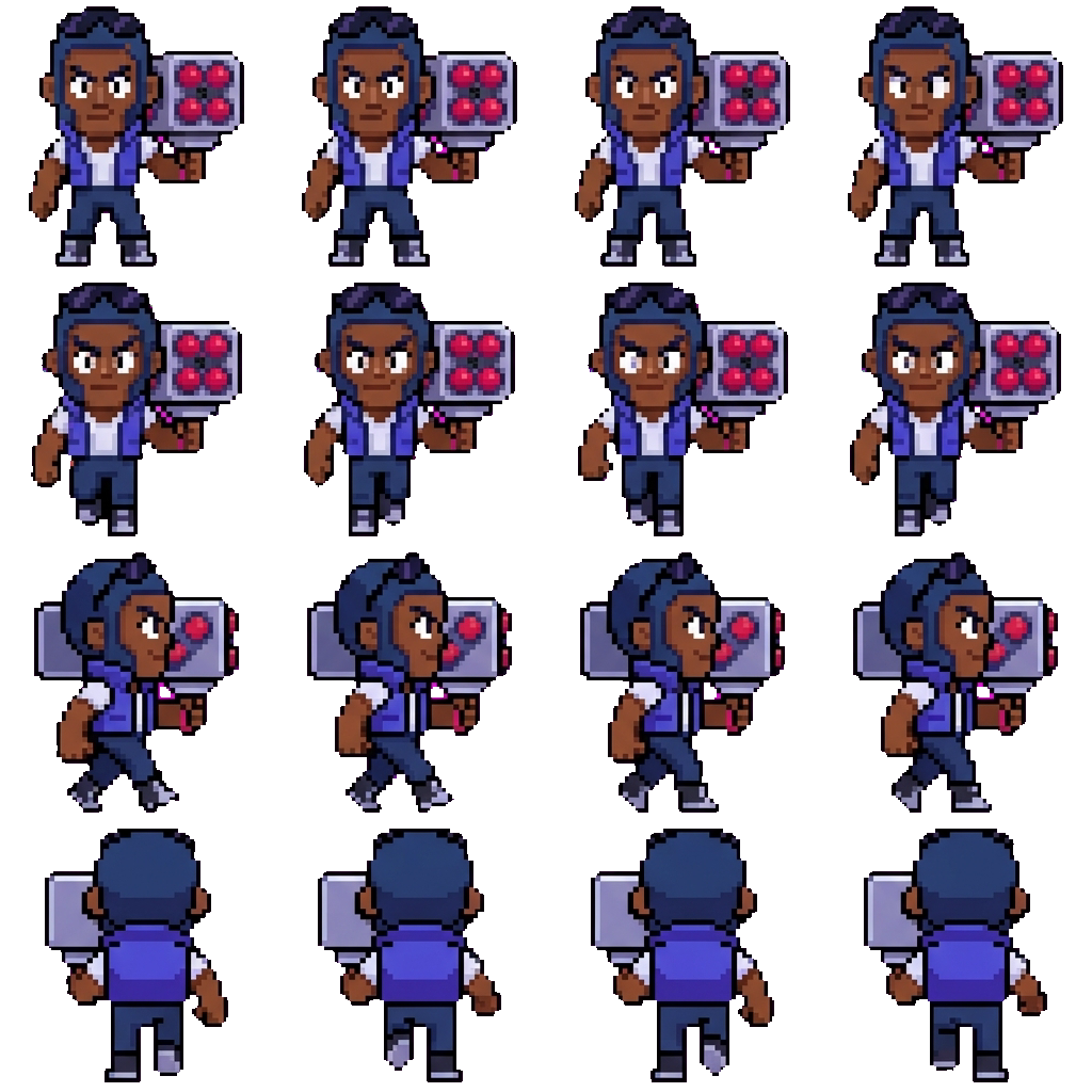 Brock movement sprite