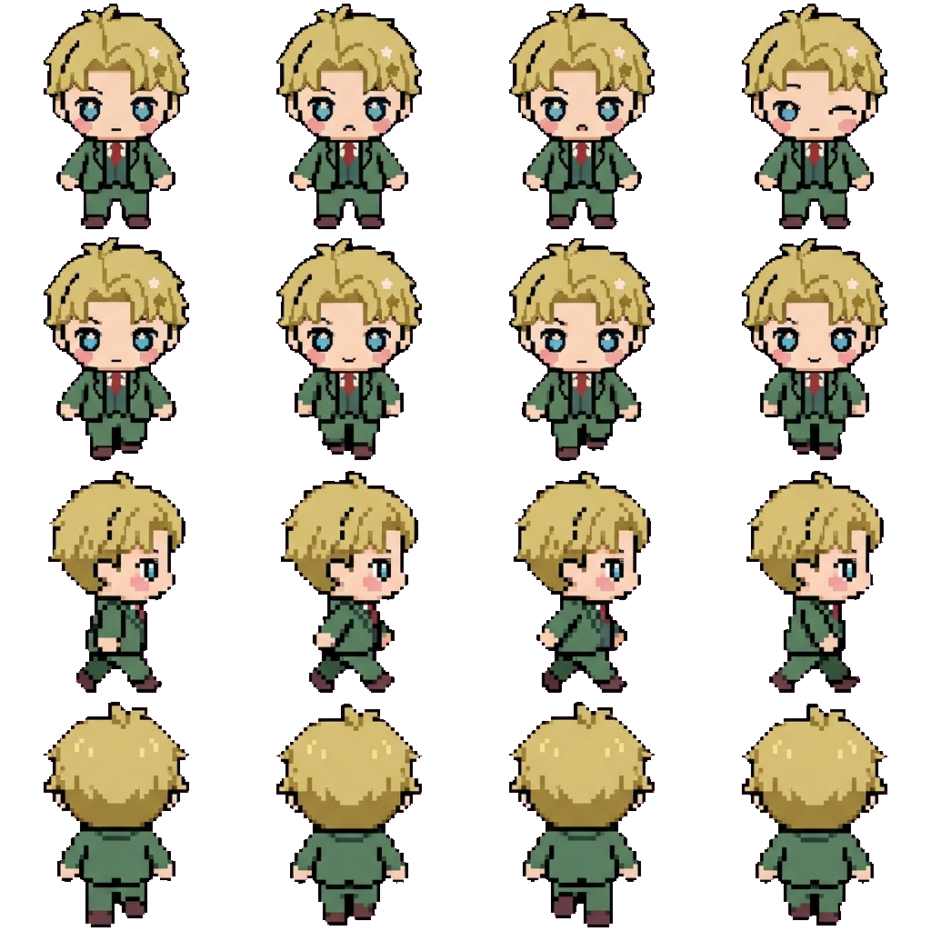 Loid movement sprite