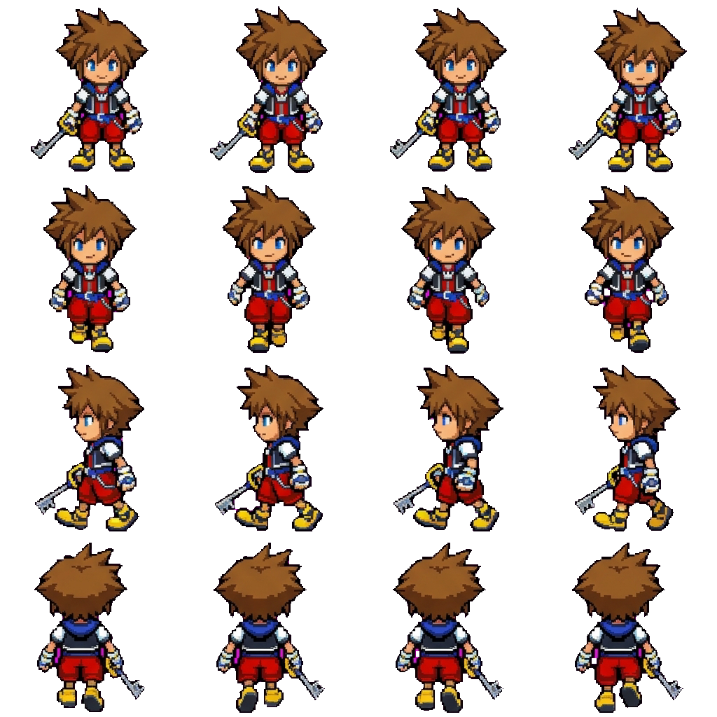 Sora movement sprite