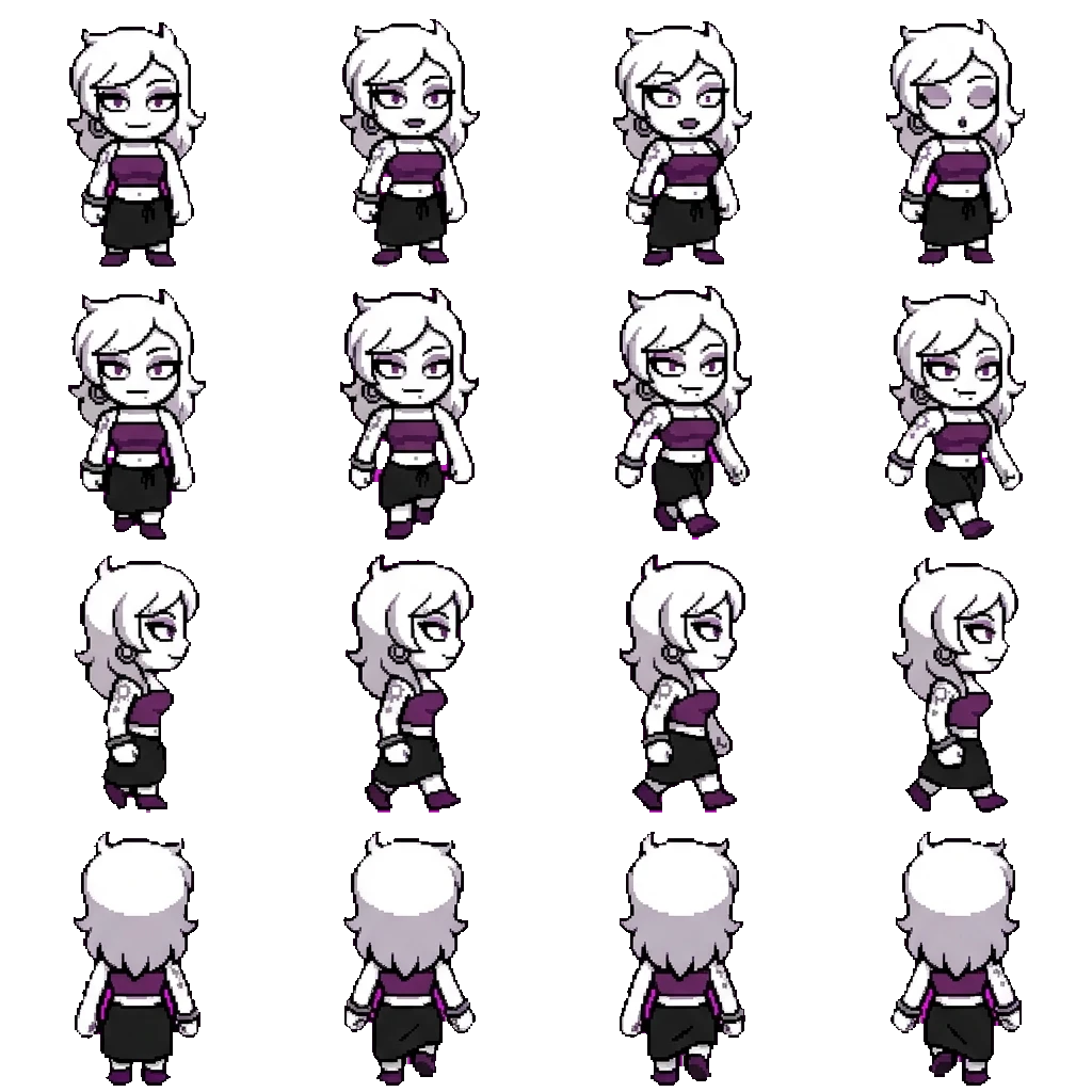 Lucy movement sprite