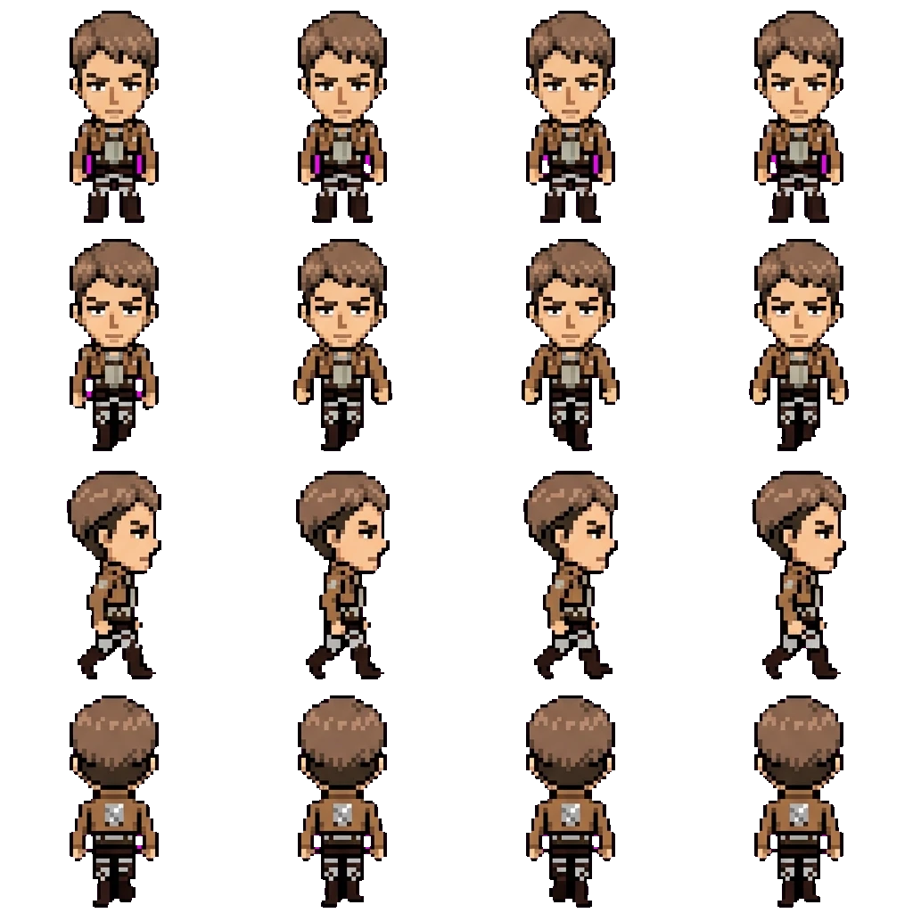 Jean movement sprite