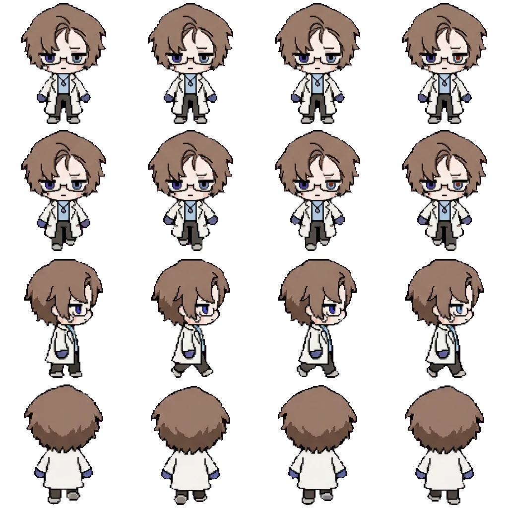 Arthur movement sprite