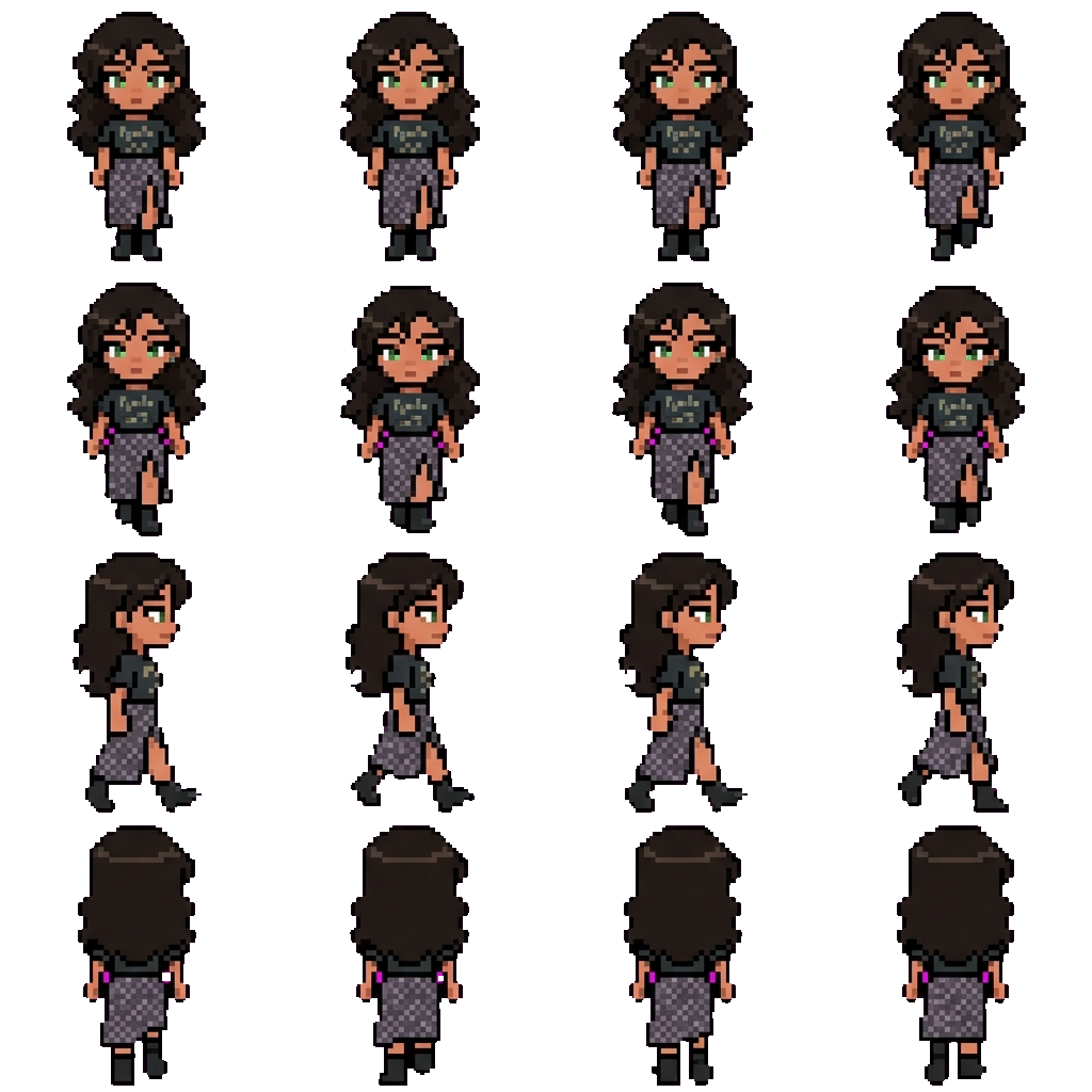 Pamela movement sprite