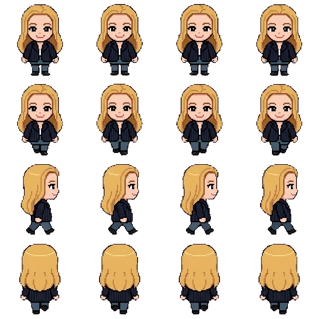 Nell movement sprite