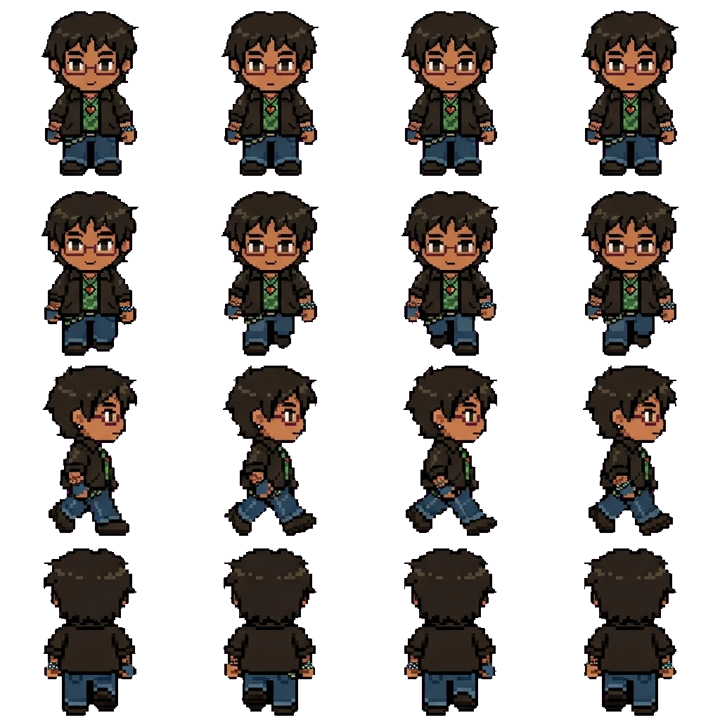 Ray movement sprite