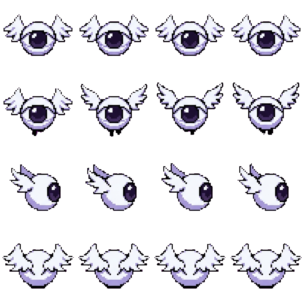 Angel movement sprite