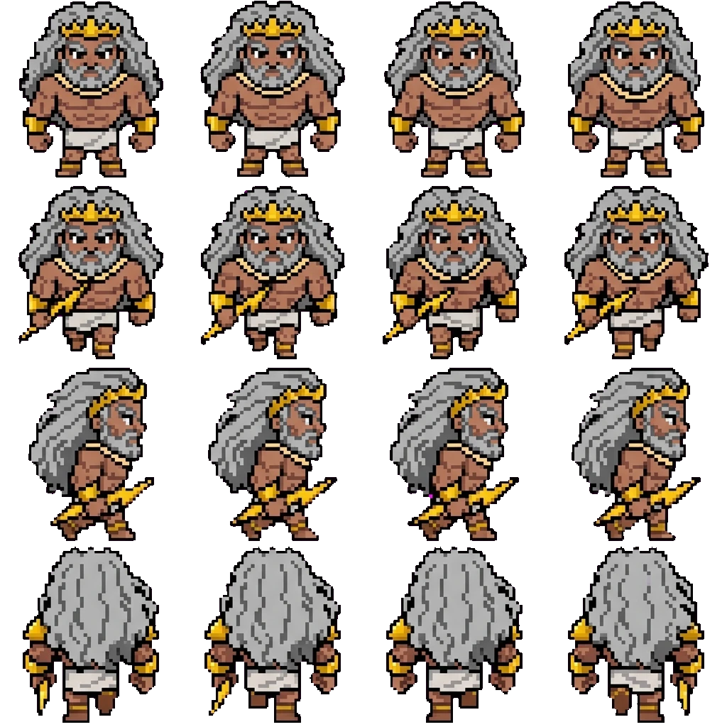 Zeus movement sprite